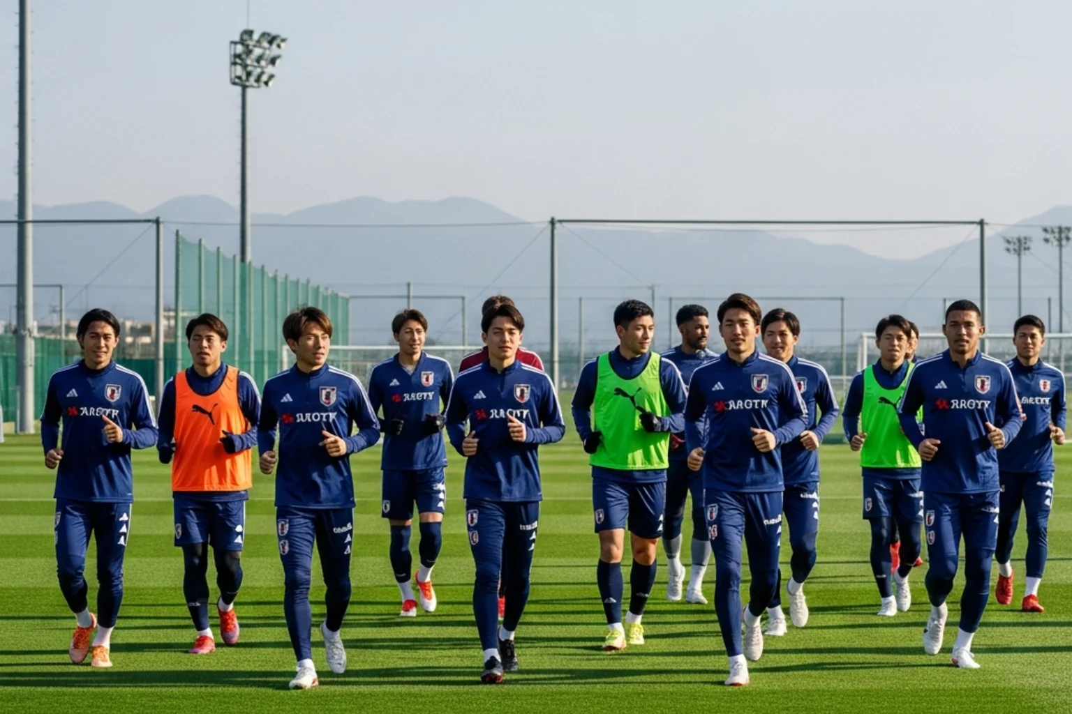 Jugadores extranjeros y japoneses compartiendo vestuario en un club de la J1 League